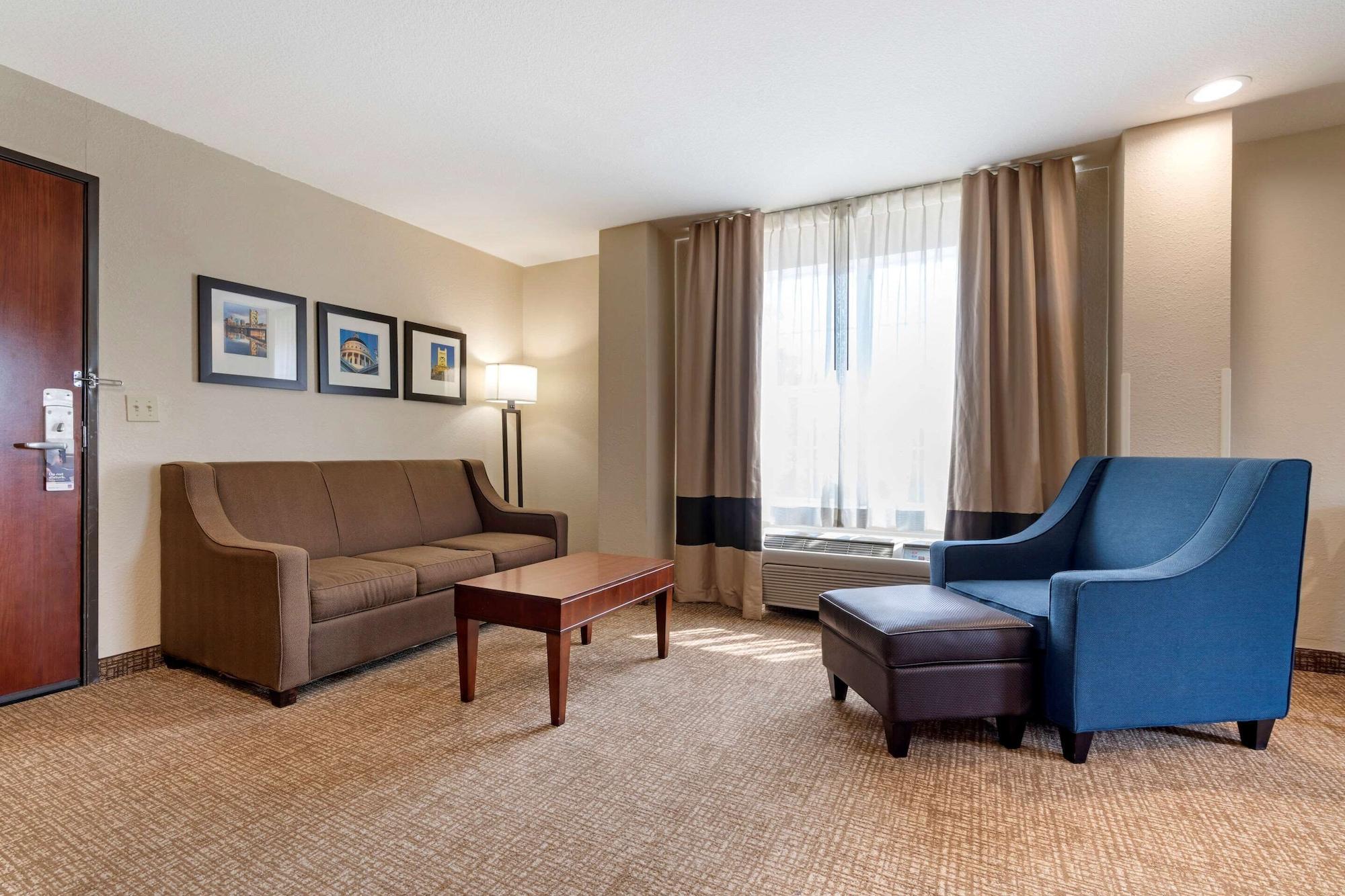 Comfort Suites Downtown סקרמנטו מראה חיצוני תמונה